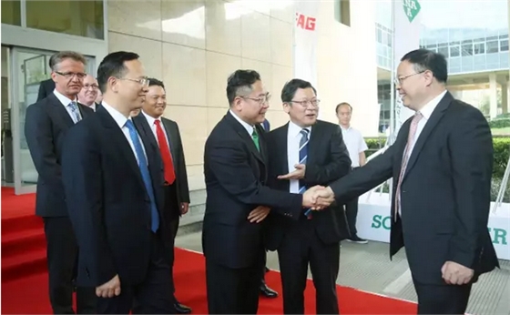  舍弗勒大中華區CEO張藝林博士親自歡迎湖南省副省長(cháng)張劍飛.賽襄軸承網(wǎng)站資訊